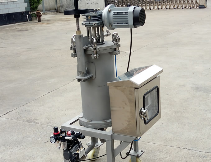 全自動(dòng)不銹鋼電動(dòng)外刮刀過(guò)濾器