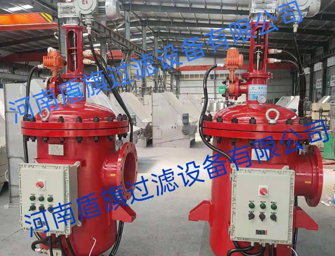 全自動(dòng)碳鋼吸吮式掃描立式自清洗過(guò)濾器