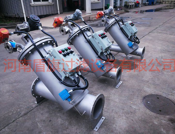 全自動不銹鋼電動刷式Y(jié)型高壓自清洗過濾器